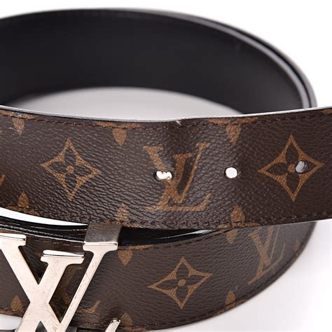 black on black louis vuitton belt